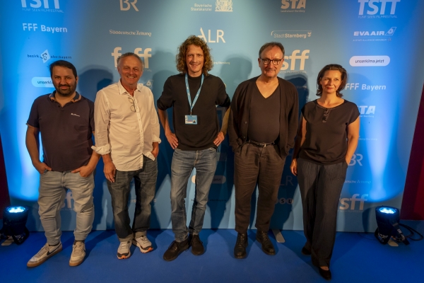 Ofir Raul Graizer, Christian Wagner, Felic von Poser, Rainer Bock und Christine Haupt (© Jörg Reuther)