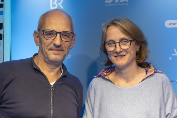 Regisseur & Drehbuchautor Aldo Gudolz und Kamerafrau Susanne Schüle (© Jörg Reuther)