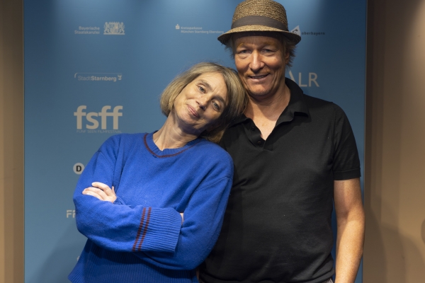 Sabine Westermaier (Drehbuchautorin), Michael Baumann (Regie: MISSING*LINK) (© Jörg Reuther)