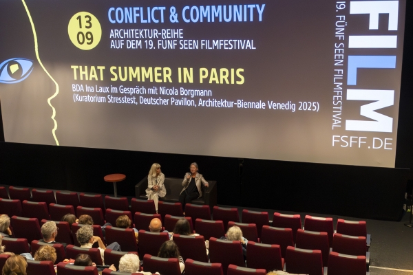 Nicola Borgmann, Ina Laux (BDA) (© Jörg Reuther)