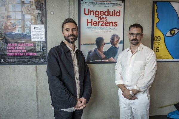 Jan David Günther (Kamera: UNGEDULD DES HERZENS), Lauro Cress (Regie: UNGEDULD DES HERZENS) (© Pavel Broz)