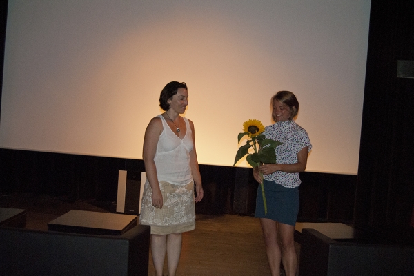Filmgespräch mit Eva Hausberger und Lina Winkler (© Julia Thalhofer)